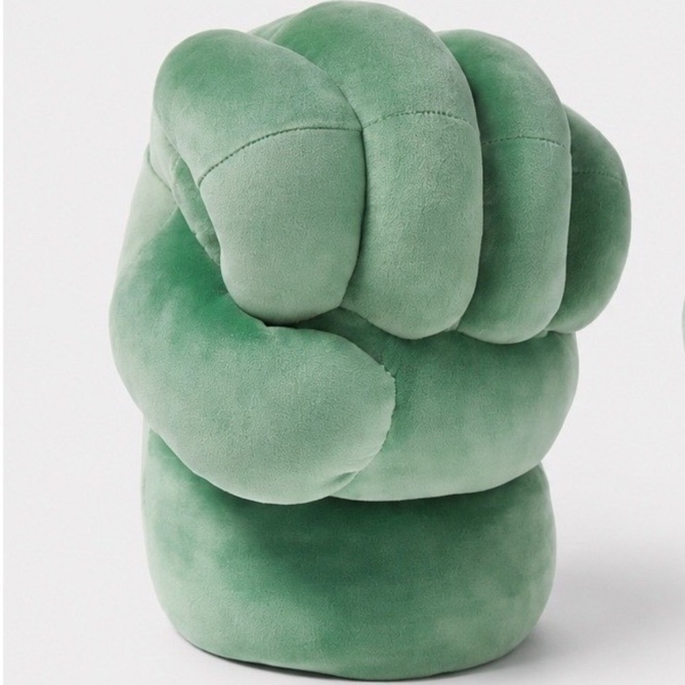 Marvel Hulk Fist Kids' Decorative Throw Pillow - Marvel by Pillowfort